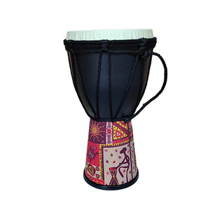 Wholesale 4 Inch African <b>Drum</b> Lightweight <b>Drum</b> for Kids Beginners Portable Hand Beaten <b>Drum</b> Percussion Instrument Toy - Product Image 3