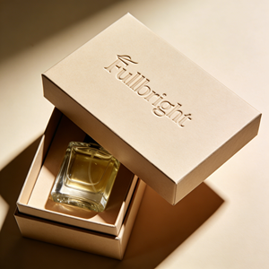 กล่องเครื่องสำอางหรูหราแบบกำหนดเอง กล่องกระดาษแข็งพิมพ์โลโก้  รักษ์โลก พร้อมฝาและฐานแบบพับได้ สำหรับบรรจุภัณฑ์น้ำหอมเป็นของขวัญ - Product Image 1