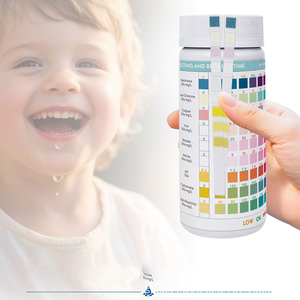 Bandelettes de test de qualité de l'<span class=keywords><strong>eau</strong></span> <span class=keywords><strong>9</strong></span> en 1 <span class=keywords><strong>9</strong></span> paramètres Test de papier de test de l'<span class=keywords><strong>eau</strong></span> <span class=keywords><strong>Ph</strong></span>, chlore et support de dureté - Product Image 3