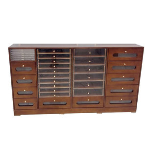 Solid Wood Vintage Nail Art Display <b>Cabinet</b>, Nail Polish <b>Storage</b> <b>Cabinet</b>, and Nail Polish <b>Storage</b> <b>Cabinet</b> - Product Image 1
