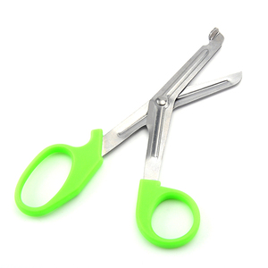 Tijeras Médicas <span class=keywords><strong>de</strong></span> Acero Inoxidable, Tijeras <span class=keywords><strong>de</strong></span> Tratamiento, Verde, para Vendajes, <span class=keywords><strong>Enfermería</strong></span>, Rescate, Mini, Selección <span class=keywords><strong>de</strong></span> Color, Tijeras para Cortar Gasa y Vendajes - Product Image 1