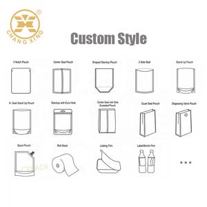 Changxing Pack conception personnalisée en gros 250g 500g 1000g pochette scellée thermique sac d'emballage de café à fond plat avec fermeture à glissière - Product Image 6