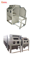 Équipements portables de sablage et de peinture, mini cabine de sablage manuelle, petite machine de sablage en acier