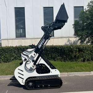 Gratis pengiriman murah selip elektrik Mini Steer pertanian Mini <span class=keywords><strong>Loader</strong></span> selip kecil kualitas tinggi - Product Image 2