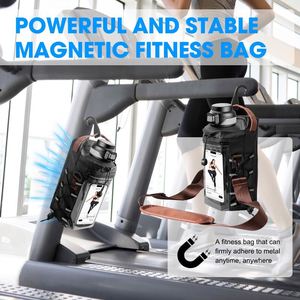 Pochette de téléphone magnétique étanche personnalisée, sac de sport magnétique pour la salle de sport avec sangle, porte-bouteille d'eau pour le fitness - Product Image 3