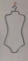 Lady Wire Swimwear Body Chrome Hanger Maillot de bain Display Swim Hanger Durable Gold Swimsuit Hangers for Swimwear