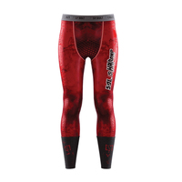 Pantalons de compression Pro Fighter No Gi MMA, haute élasticité, évacuation de la transpiration, flexibilité totale, pour l'entraînement et la remise en forme