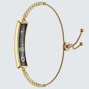 Pulsera inteligente B5 para mujer, monitor de presión arterial de frecuencia cardíaca las 24 horas, Control remoto impermeable profundo, rastreador de sueño elegante - Product Image 5