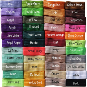 แถบยางยืดไนลอน5/8นิ้วแบบพับสำหรับตัดเย็บเสื้อผ้า - Product Image 1