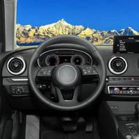 Tableau de bord numérique LCD 12,3 pouces économique avec TPMS, panneau de surveillance de voiture noir, remplacement direct pour Audi A3 14-20