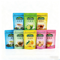 Sachet d'emballage personnalisé de qualité alimentaire pour chocolat et collation en feuille d'aluminium Sachet debout pour bonbons Sacs d'emballage pour thé mat