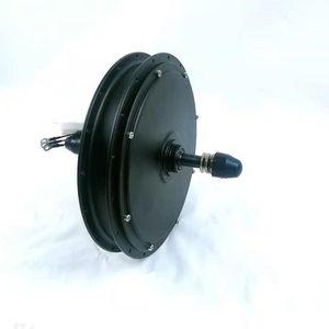 Moteur <span class=keywords><strong>de</strong></span> <span class=keywords><strong>roue</strong></span> arrière électrique sans balais 1,5 kW 48 V 1500 W pour vélo électrique, 6/7 vitesses, vente en gros 2023 - Product Image 2