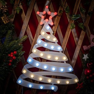Luces LED Decorativas <span class=keywords><strong>de</strong></span> Navidad, Árbol, Estrella, Copo <span class=keywords><strong>de</strong></span> Nieve, para Fiestas, Bodas, <span class=keywords><strong>Guirnaldas</strong></span>, Interiores y Exteriores, Luces Nocturnas <span class=keywords><strong>Luminosas</strong></span> Colgantes - Product Image 5