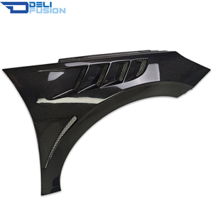 Guardabarros Delantero de Fibra de Carbono Estilo DLF para Hyundai Elantra N CN7 Avante 2021-2023 - Product Image 3