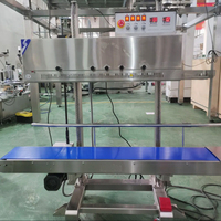 Scelleuse verticale industrielle automatique continue pour sacs - Machine à film thermique pour aliments, produits chimiques et poudres