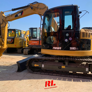 Excavadora de cadenas Caterpillar 308D usada de alta calidad, 8 toneladas, con motor, caja de cambios y bomba, componentes originales de Japón, ¡gran oferta a bajo precio! - Product Image 1