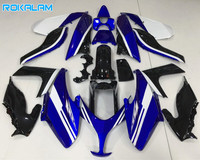 Carénage de moto de rechange bleu, blanc et noir pour Yamaha TMAX500 2008 2009 2010 2011 T-MAX500 08 09 10 11 TMAX 500
