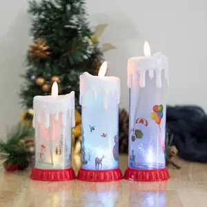 Bán buôn giáng sinh in nến mô phỏng LED Candle cho Giáng sinh Đảng trang trí