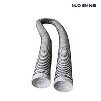 Conduit de ventilation d'échappement NUOENWEI |   Tuyau à pression négative en PVC haute résistance avec spirale en fil d'acier