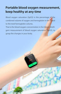 Reloj inteligente deportivo resistente <span class=keywords><strong>al</strong></span> agua IP68, dispositivo <span class=keywords><strong>con</strong></span> control del ritmo cardíaco, 2022 OEM - Product Image 5