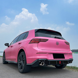 Alerón trasero Amp-Z para Volkswagen Golf Mk8 R-Line Gti, acabado negro mate estilo piano, kit de carrocería tuning. - Product Image 2