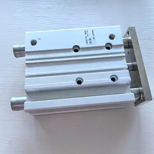 100 New Original SMC MGP-Z Series Pneumatic MGPM40TF-100Z Compact Guide Cylinder Slide Bearing Three Piston Rod Double Acting