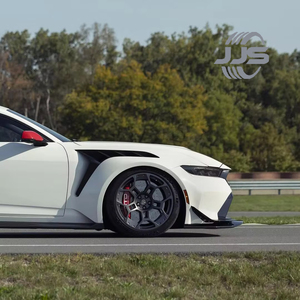 JJSEES - Juego de Ruedas Negras de una Pieza Forjadas en Aleación de Aluminio de 18, 19, 20, 21, 22 y 23 Pulgadas, 5x112, 5x120, 6*139.7, para Audi A3, BMW, Nissan CT5, XTS - Product Image 5