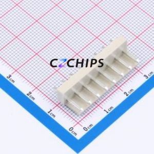 BX-VH3.96-8PZZ-GW Wire-to-Board Pin Header Through hole Component (THT),P=3.96mm Connector 1x8P 3.96mm Through Hole VH - Product Image 1