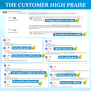 Machine d'emballage automatique verticale compacte de 1 kg pour petits emballages, sucre, sel, avec coupe-papier - Product Image 4