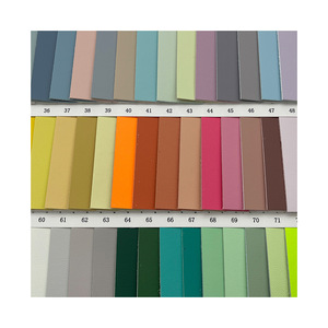 ผ้าไมโครไฟเบอร์หนังสังเคราะห์ PU แบบปัดเงา สีพื้น สำหรับกระเป๋าถือ กระเป๋าสะพาย และกระเป๋าโท้ท - Product Image 4