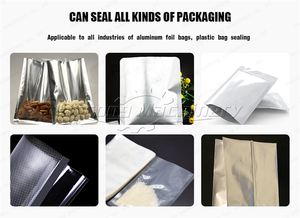 Machine de thermoscellage électrique professionnelle pour sacs en plastique continus pochettes en papier pour boissons produits chimiques noyau d'engrenage - Product Image 5