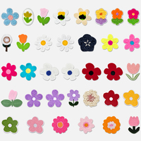 Patchs en chenille personnalisés, mignons et colorés, à coudre ou à thermocoller, pour vêtements, chapeaux, sacs, décoration DIY