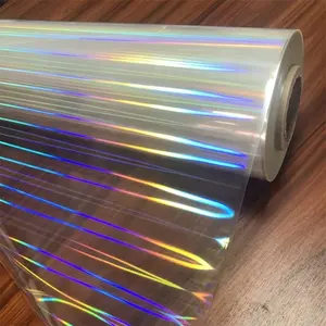 BOPP PET Holographic Overlay A4 Cold Lamination Film Plastic Film Roll