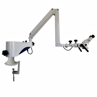 Support de microscope dentaire YSX102 pour chirurgie orale et maxillo-faciale, endodontie, traitement des canaux radiculaires, équipé d'une caméra en option