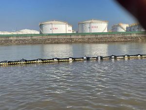 בום חובה כבד בום שחזור דליפת עם עיגון מחוזק לזרמים חזקים גומי גומי - Product Image 2