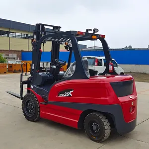 China Manufacturer 2 Ton Electric Forklifts 3 Ton 2.5 Ton Electric Forklift 2 Ton 3.5 Ton 4 Ton 5 Ton New Energy Forklift