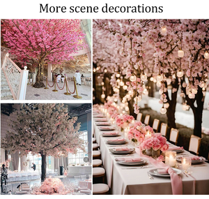 Arbre artificiel extra large de cerisier en fleurs, fausse plante de Sakura, écologique, haute qualité, taille personnalisable, pour fêtes, aménagement paysager <span class=keywords><strong>et</strong></span> <span class=keywords><strong>jardin</strong></span> - Product Image 3