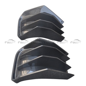 Ailerons de type BKSS, ailerons de spoiler, séparateurs pour Chevrolet Corvette C7 Z06, diffuseur arrière en carbone, lèvre de pare-chocs - Product Image 4