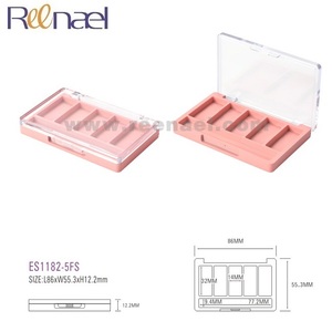 4 + 2 Màu Hồng Phấn Mắt Bảng Màu Trang Điểm Bao Bì Hộp Đựng Bảng Màu Long Lanh - Product Image 2