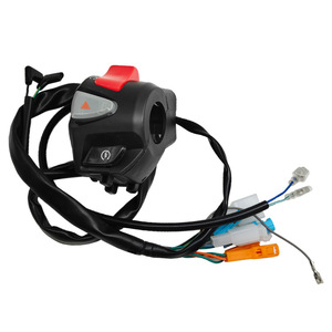Ensemble de guidon de moto avec interrupteur de klaxon, clignotants et bouton de démarrage/arrêt pour CB500 - Product Image 1
