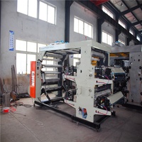 YT-4800 4 couleurs HDPE/LDPE rouleau de film pour rouler la machine d'impression flexo