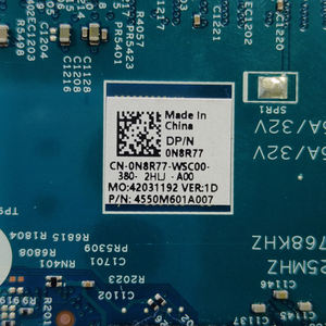 Original Nouveau Pour Dell Precision 3560 Carte Mère i7-1185G7 T500 0N8R77 South Peak 15 TGL MB 8L 19819-1 - Product Image 3