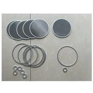 Disco de filtro de malla de alambre tejido de acero inoxidable redondo personalizado de 100mm y 110mm de diámetro 50 80 100 micras