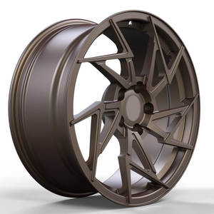 Jantes de <span class=keywords><strong>rallye</strong></span> de haute qualité 5x120 Bronze 5x112 21 <span class=keywords><strong>pouces</strong></span>, jantes de voiture de luxe en 2 pièces pour Hyundai - Product Image 1