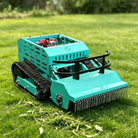 Tondeuse robot chenillée télécommandée 800 mm, moteur diesel 4 temps, lame à bobine, usage intensif, CE EPA, pour pentes