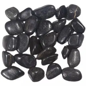 Natural 3-5Cm River Rock Hitam Pebble Batu