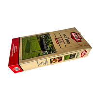 Boîte en carton ondulé recyclé, écologique, biodégradable, recyclable, avec revêtement, design personnalisable, impression laminée, pour aliments