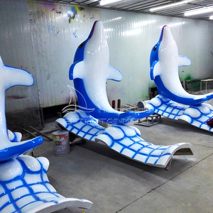 Bán Công Viên Giải Trí Cá Mập Đi Xe Công Bằng Vui Nhộn Đi Xe Quay Đảo Cá Mập Chiến Đấu Cho Trẻ Em - Product Image 6