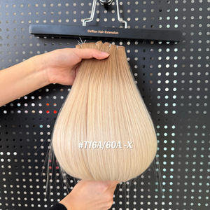 Extensions de cheveux humains en trame Genius à double trame <span class=keywords><strong>russe</strong></span> brute en stock important, 18-22 pouces, peuvent être coupées, extensions de cheveux Genius - Product Image 6