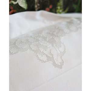 Ensemble de draps et de taies d'oreiller pour lit double Musical Angel, mélange de coton et de lin, Pietrochianese 0g - Product Image 6